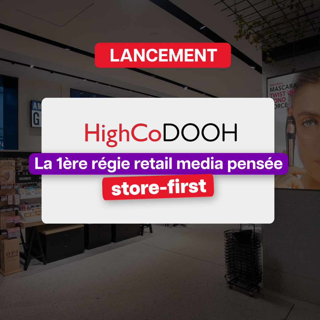 lancement HighCo DOOH